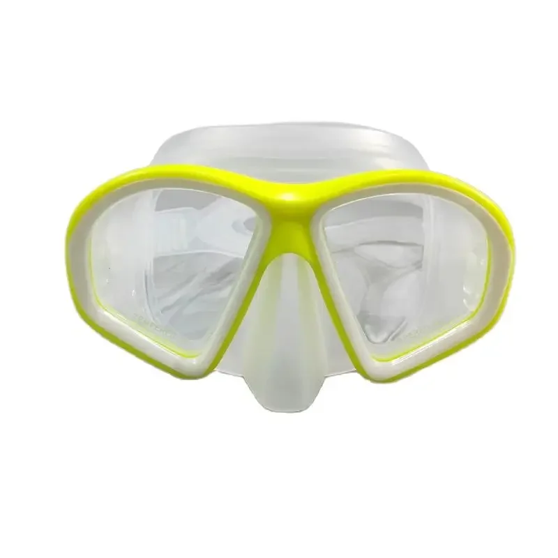 QYQ Children's diving mask swimming goggles toughened glass leakproof