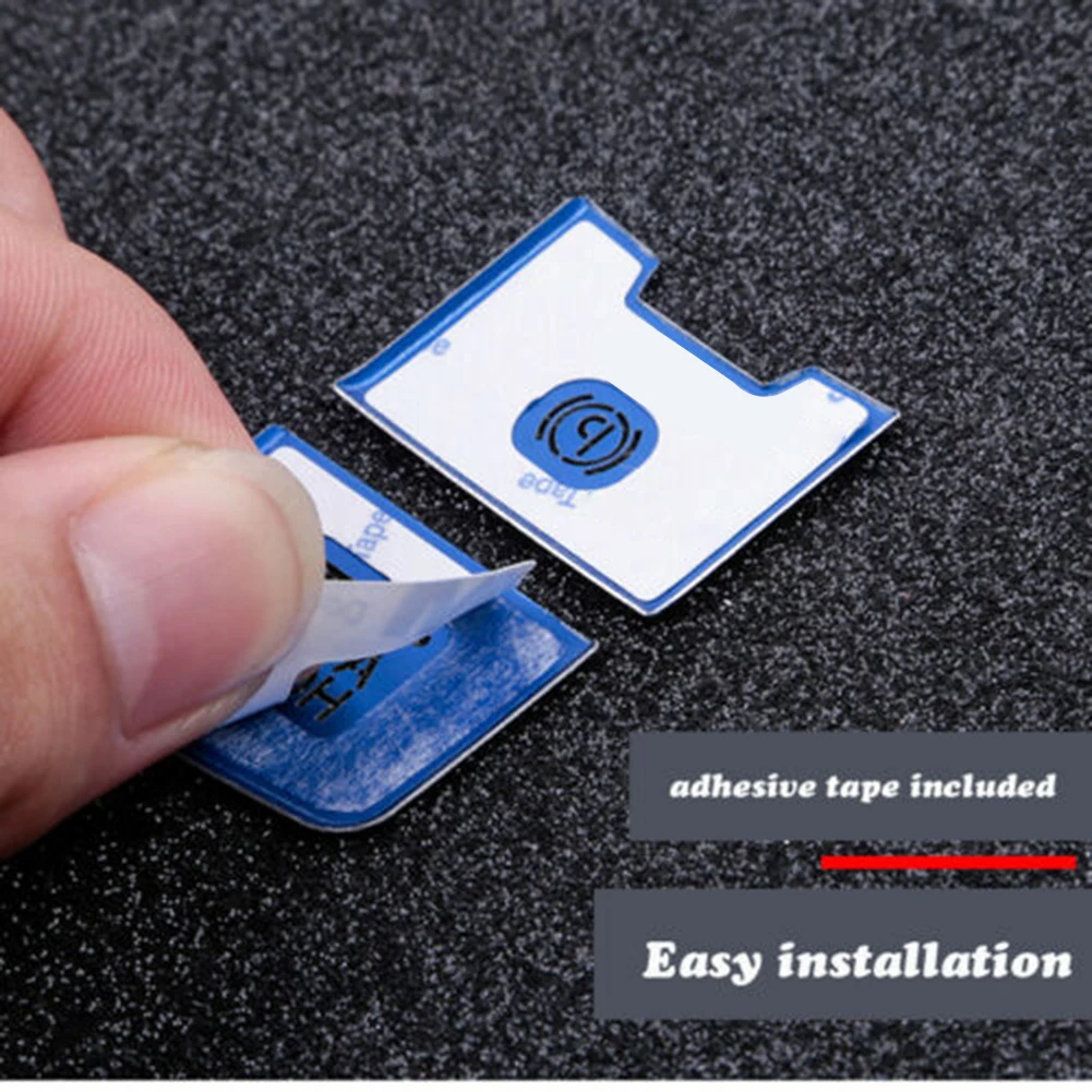 

Button Cover Protect and Decorate Your For Mazda 3 6 CX5 with EPB Park Brake Autohold Button Cover Cap Trim (2pcs)