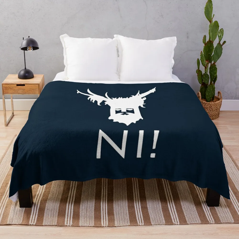

knight who say ni Throw Blanket Luxury Throw Bed Blankets