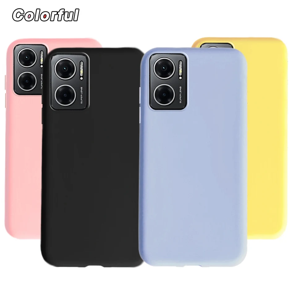 Capa de telefone TPU suave de cor simples capa para Xiaomi Redmi 10 capa-de-telefone-tpu-suave-de-cor-simples-capa-para-xiaomi-redmi-10