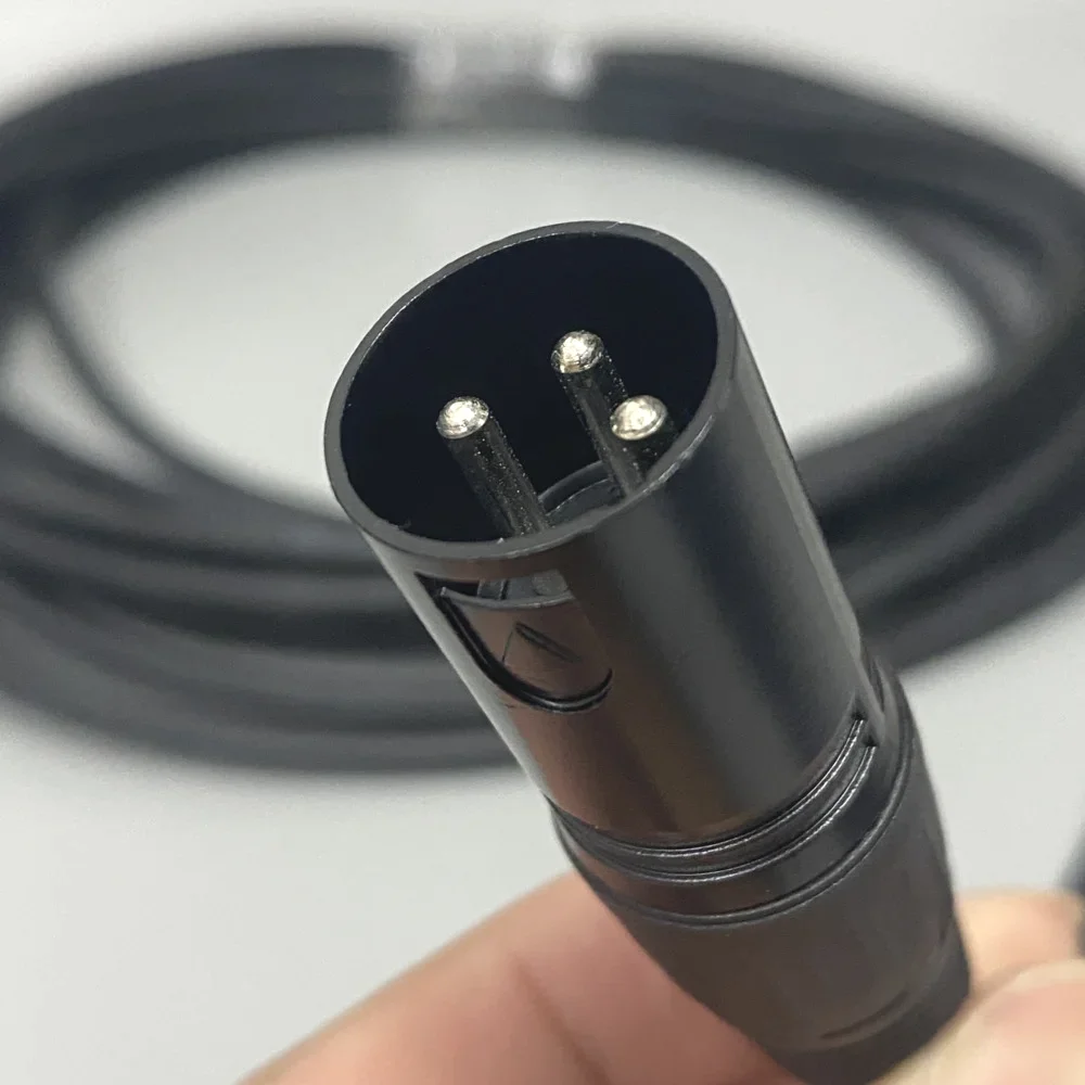 3-5M Moving Head Light DMX Cable 3Pin XLR Connector Foil Shield DMX512 Signal Transfer For Stage DJ Audio Smoke Machine Console dmx cable