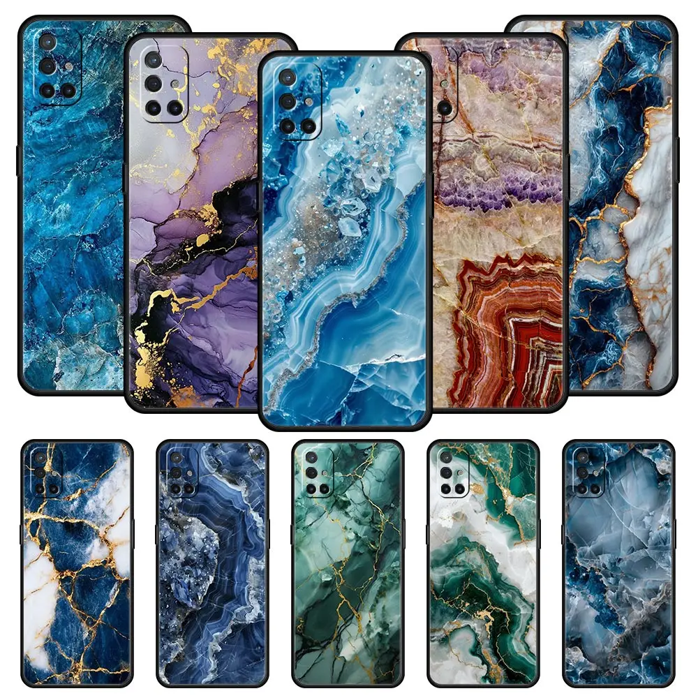Marble Stone Soft Phone Case - Elegant and Durable Design