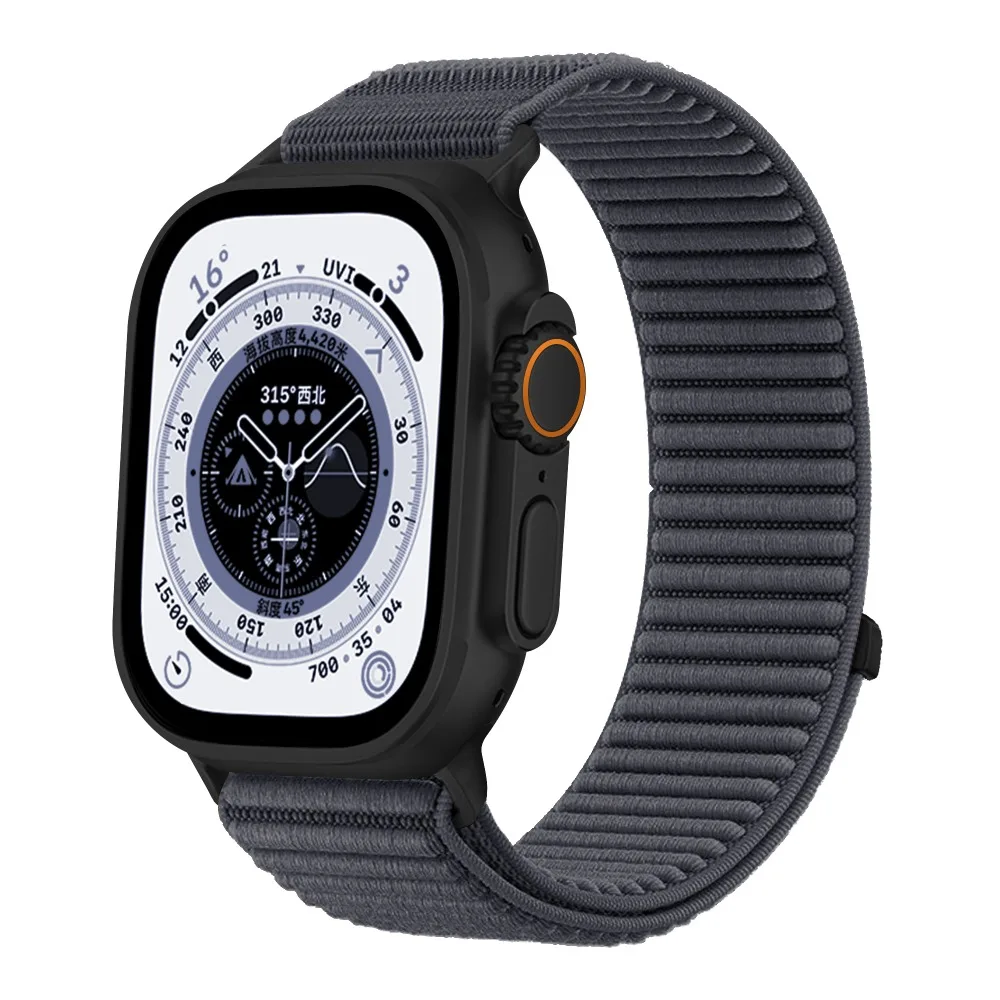 Nylon Loop Strap for Apple Watch - Stylish and Durable Replacement Bracelet