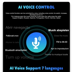 Enhanced AI Voice Activated Interface for Car Multimedia Systems (EXTRA FEE)