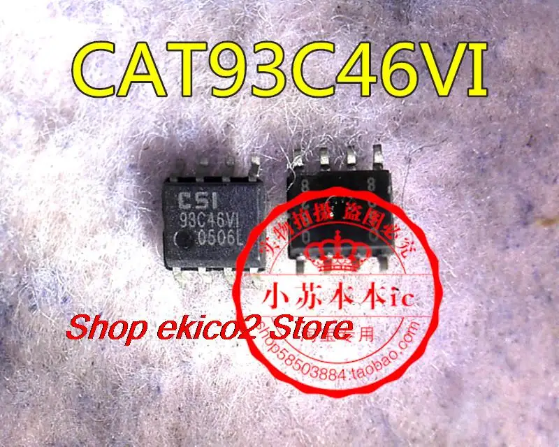 

10pieces Original stock 93C46VI CAT93C46VI-GT3 SOP-8