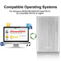 2.5inch Hard Drive Enclosure USB 3.0 Mobile Hard Drive Case External Hard Disk Drive Box for 1TB Portable Hard Drive - Image 2
