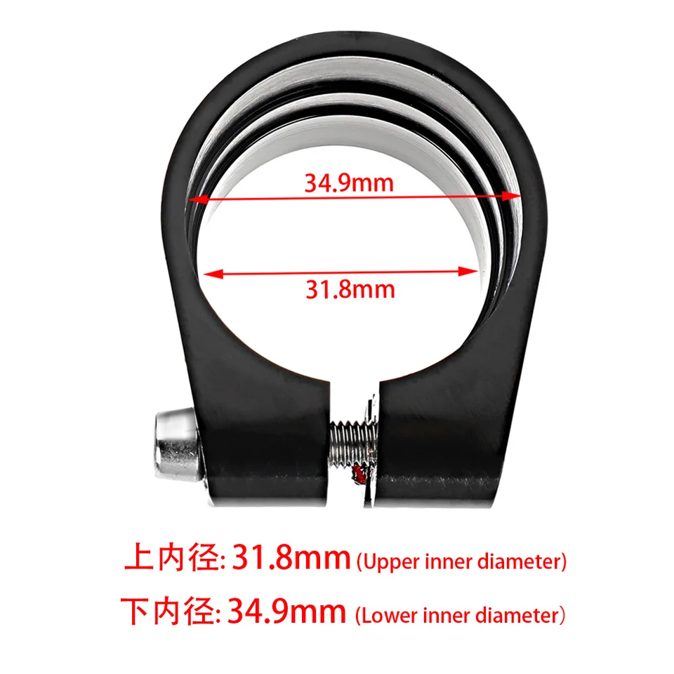 VéLo Potence Alliage D'Aluminium Riser VéLo de Course 32Mm-31.8Mm CNC