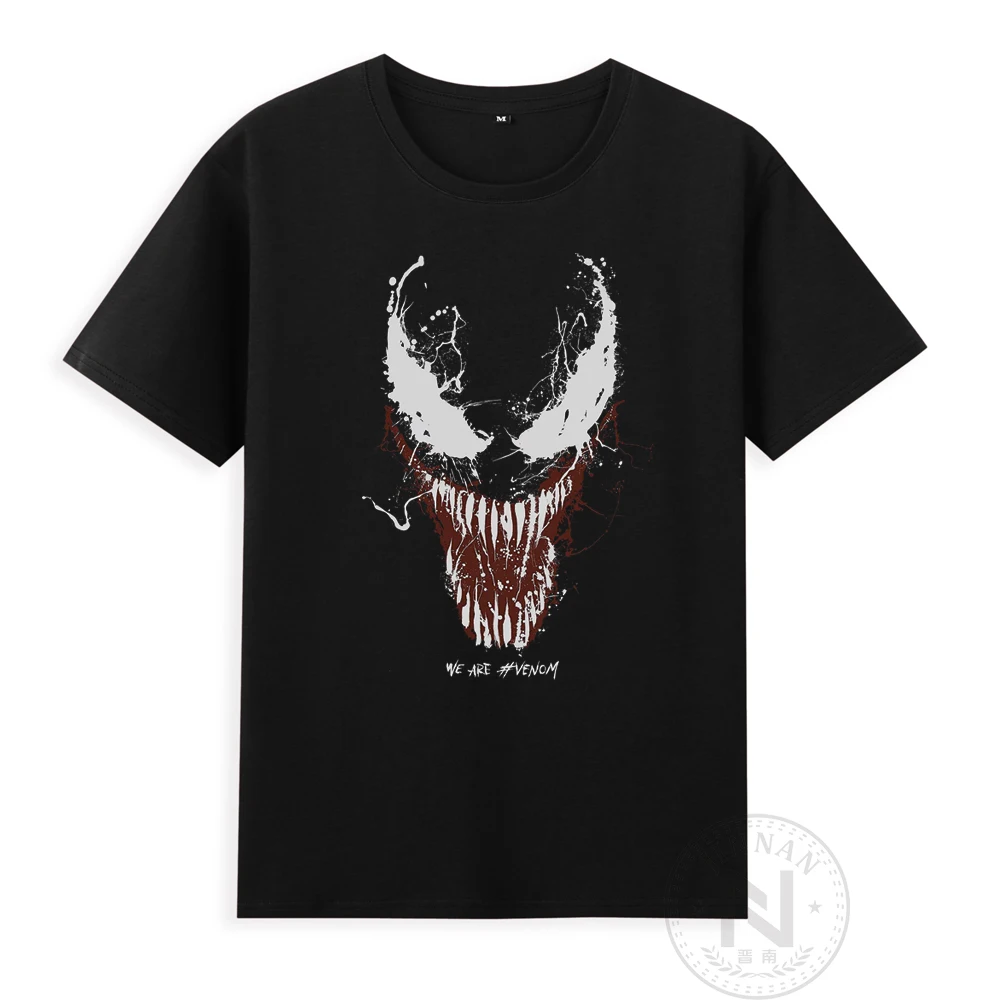 

Super hero Venom Venom 2 Massacre Start Logo Short Sleeve T-shirt Summer Men's T-shirt Boutique fashion top Short sleeve y2k