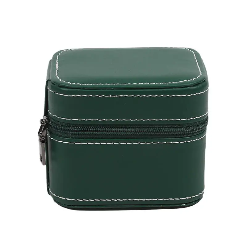 Travel Watch Case ⌚ Single Watch Case – Leather Watch Travel Case with Removable Cushio... - SKU TWC01106 - UGI Packaging