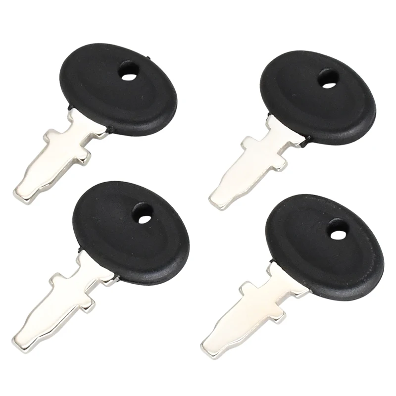 4 pcs Ignition Key TX10998 677515A 72090051V 09918786 ELI80-0079 Compatible with Long Tractor 310 320 445 2510 2610 510DT