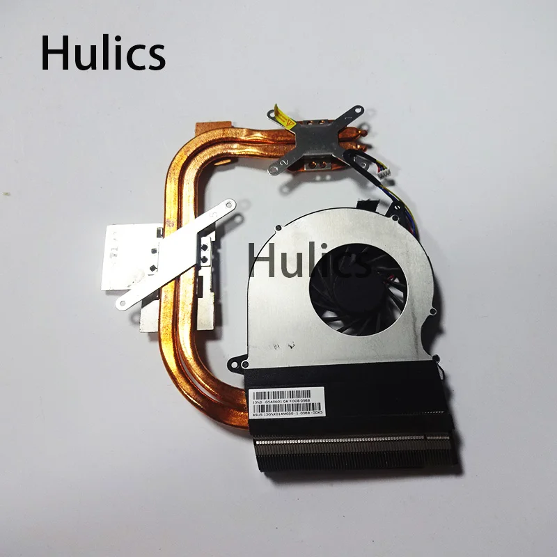 

Радиатор охлаждения процессора ноутбука Hulics, радиатор для Asus N71 N71V N71VN N71VG 13N0-G5A0601 13GNX01AM050