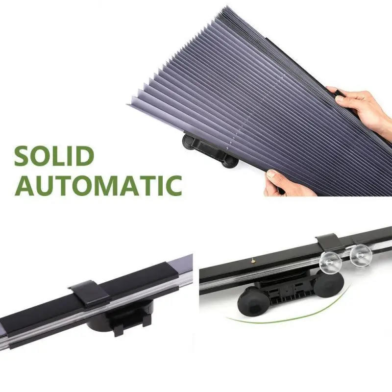 Car Retractable Curtain With Uv Protection Auto Sunshade Fits Front Window For Windshield Large Sun Visor Protector Blocks car side awning,sun shade sail,sunshade net,fold parasol