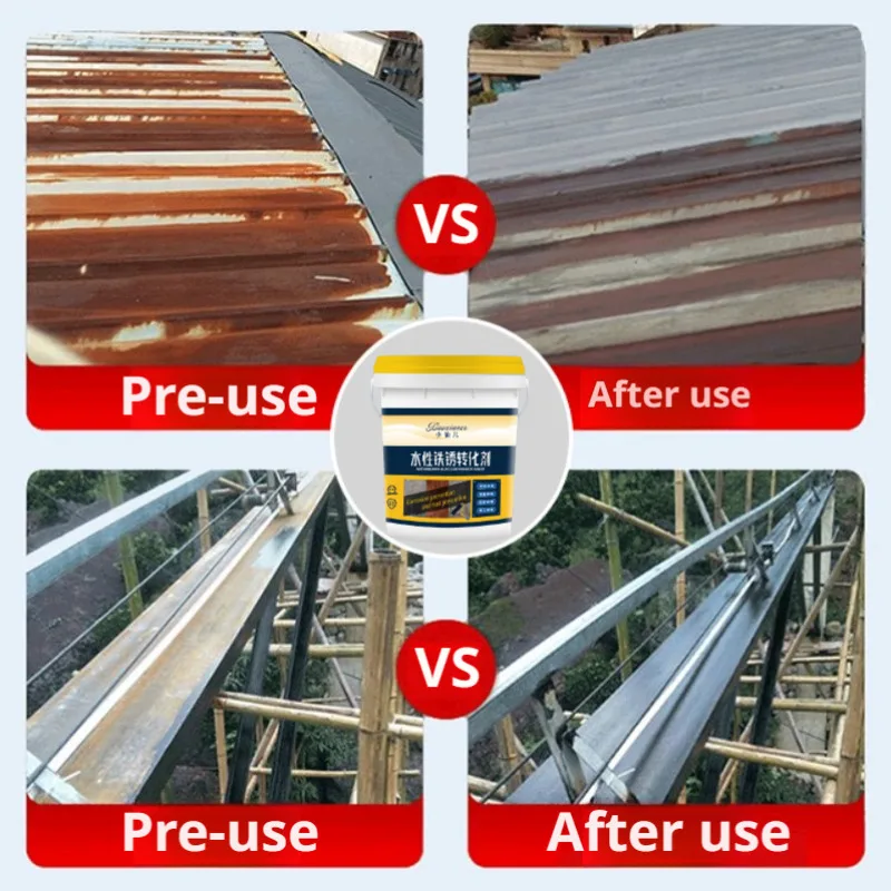 Rust converter Rustfree paint Metal special waterbased color steel tile multicolor renovator
