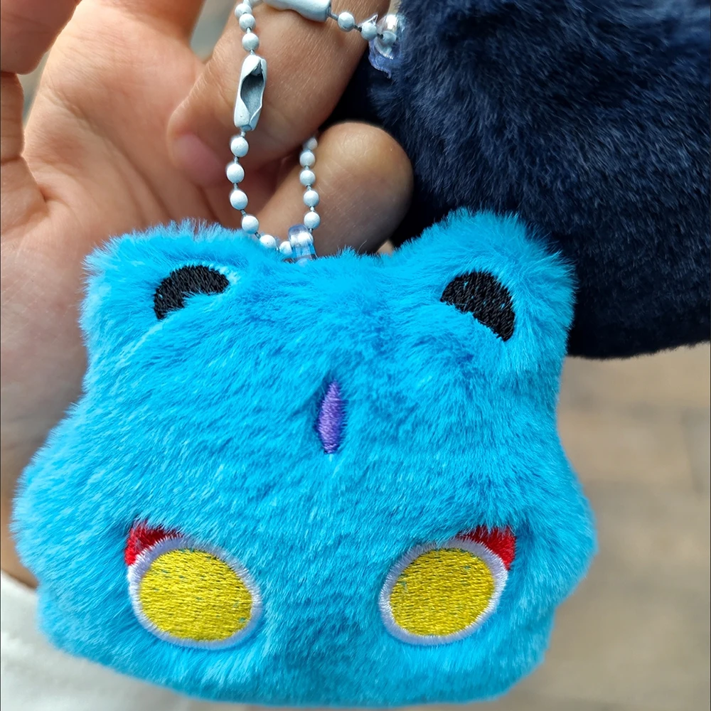 Game Genshin Impact Keychain Scaramouche Xiao Cosplay Plush Pendant Keyrings Balladeer Wanderer Key Chains Accessories Prop