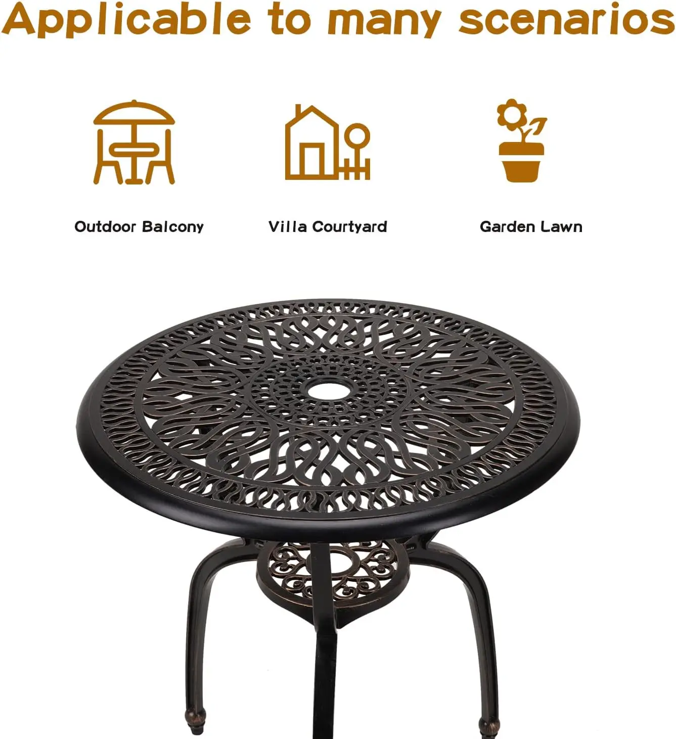 3-Piece Bistro Furniture Set 6