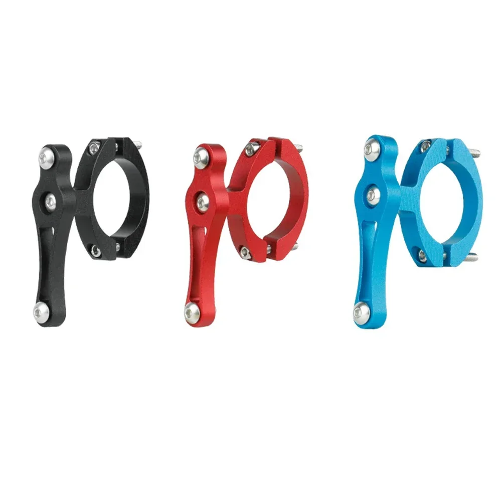 Bicycle Handlebar Water Bottle Holder Cage Mount Clamp Water Bottle Cage Conversion Aluminum Alloy Mount Clamp Seat Bike Parts
