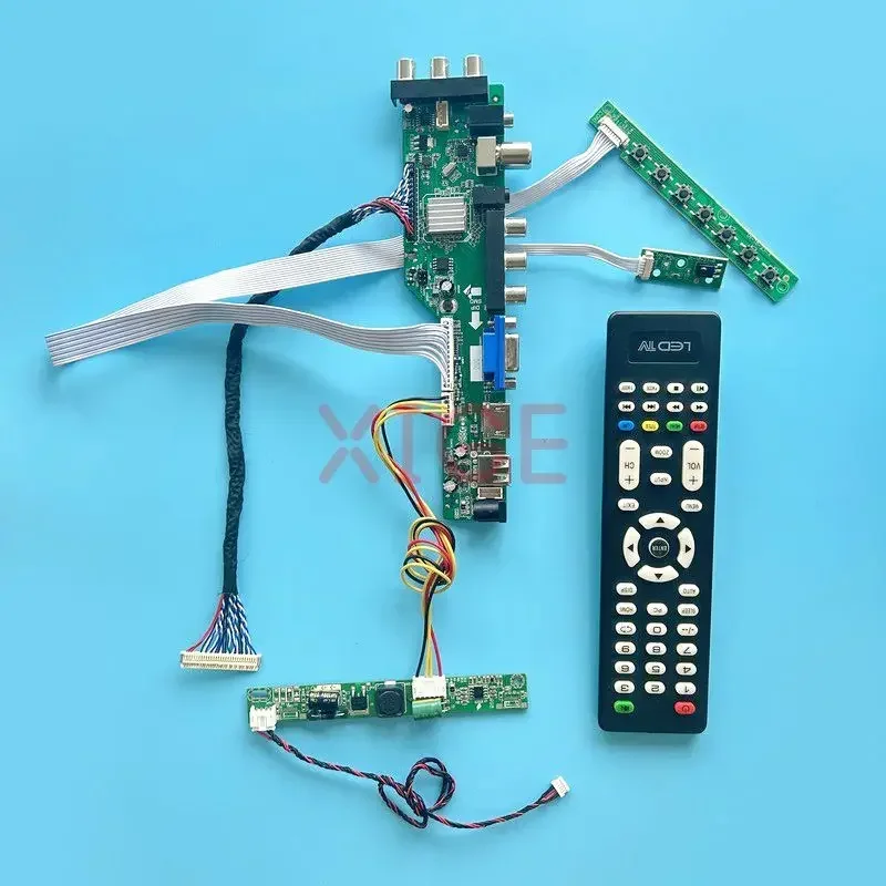 Плата драйвера подходит для LTM270HL01 LTM270HL02 LTM270HL03 27 дюймов набор цифровых сигналов DVB USB + DHMI + VGA + AV LVDS 30-контактный ЖК-монитор 1920*1080