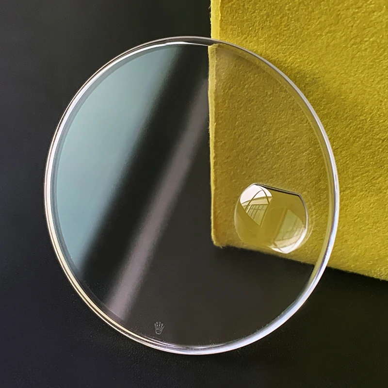 Per Datejust 41 Case 126333 116334 116333 116300 Vetro Zaffiro Piatto Con Finestra Data Con Logo Parte Orologio Antigraffio