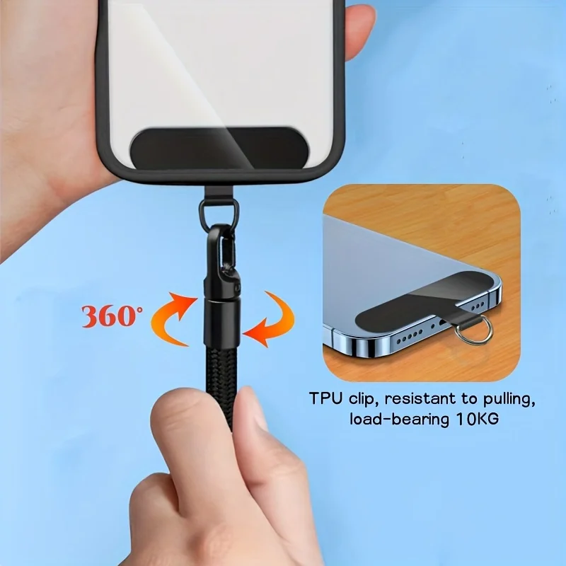 Adjustable Multi-Way Phone Strap Clip Holder
