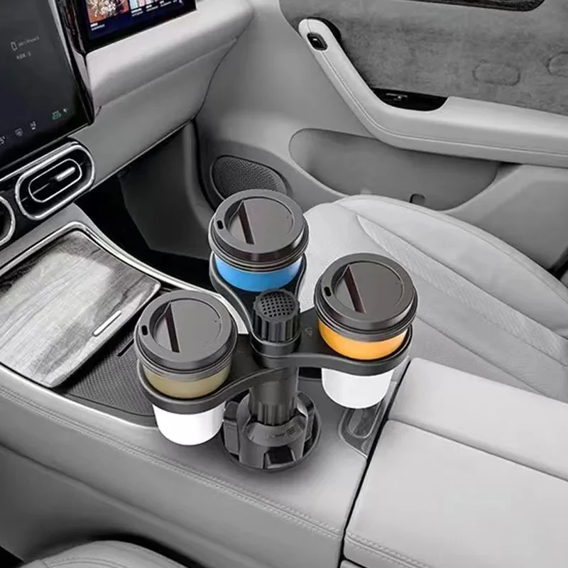 Adjustable Base 360 Rotating Car Cup Holder for Vehicle Interior