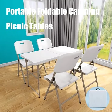 Portatile Pieghevole Campeggio Picnic Mobili Da Giardino All'Aperto Tavoli Multifunzione Tavolo Da Studio Lavoro Tavolo Da Pranzo Rettangolare