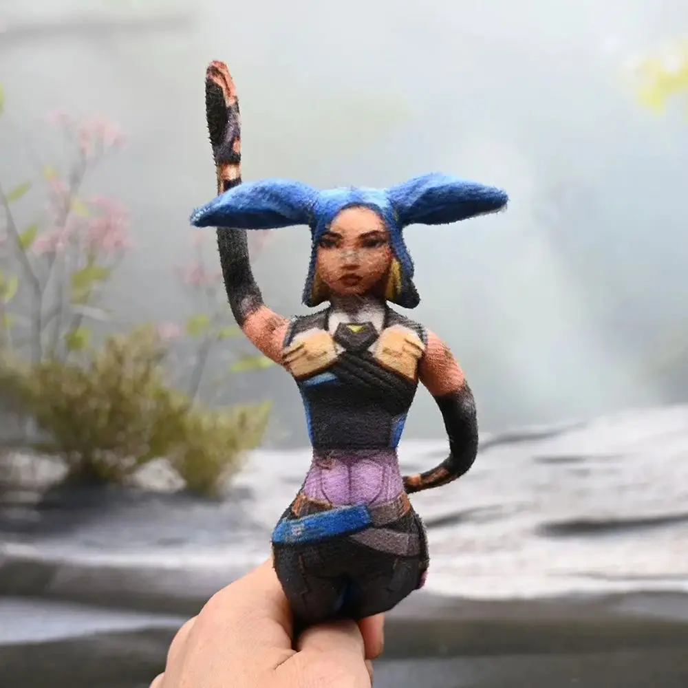 Valorant Jett Viper Sage Phoenix Kay Cosplay Doll Plush Poseable Jointed Anime Stuffed Room Decor Xmas Gift 7