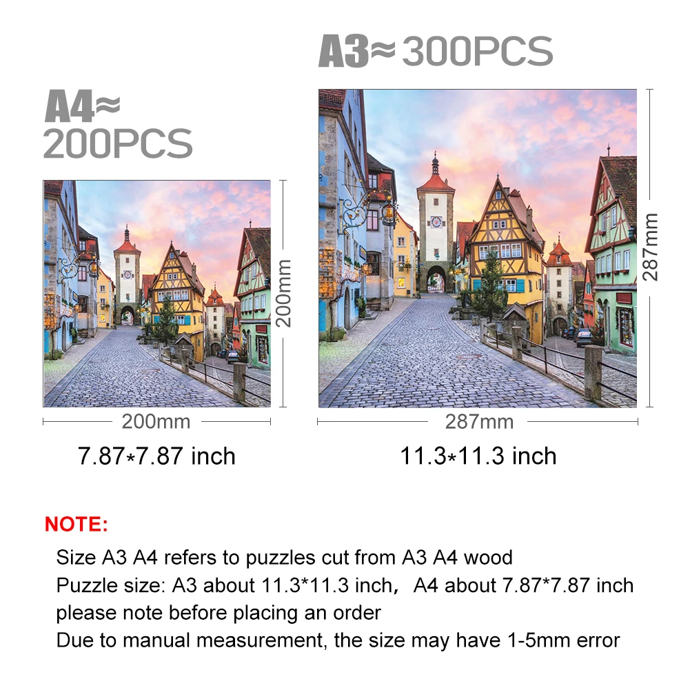 Рисунок 3 - Изысканные деревянные пазлы с изображением