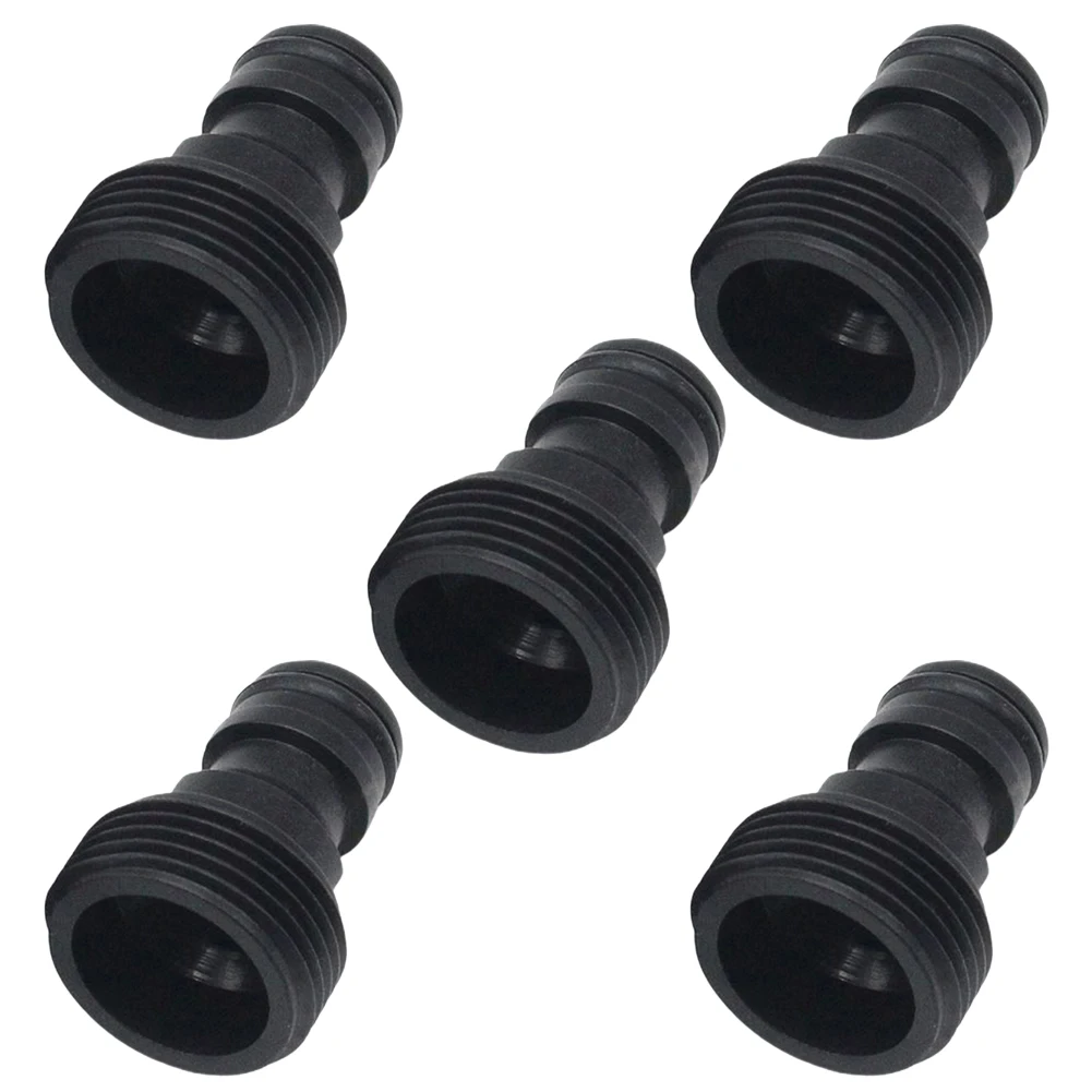 Threaded Fittings Threaded Joint Hydraulics Quick Coupling Water Pipe 1/2inch 4-point 5pcs Faucet Adapter Brand New