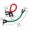 1pc Outdoor Ski Board Connector Kids Teach Aids Ski Equipment Double Board Head Connect Rope Children Skateboard Holder Beginner 2