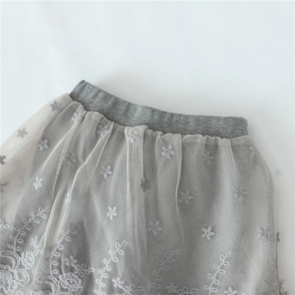 Bavlna děťátko holčičky kamaše krajka kněžna skirt-pants jaro podzim děti štíhlý sukně kalhoty pro 2-7 let děti oblečení