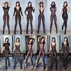 glossy body suit