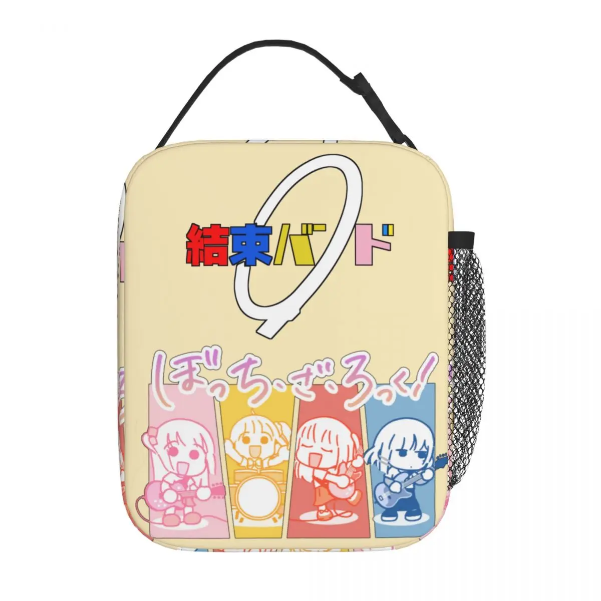 

Kessoku Band Anime Bocchi The Rock Insulated Lunch Bag Hitori Goto Bocchi The Rock! Lunch Container Cooler Thermal Bento Box