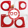 3 Pcs Ecu Detection Coil -theft Chip Auto Diagnostic Tool Professional Ignition Tester Car Key LED Card 3