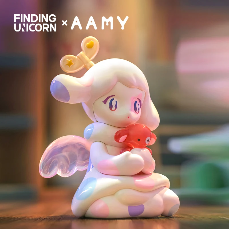 

Finding Unicorn AAMY Clockwork Toy City Series Spring Manga Blind Box Toys Action Figure Caixa Caja Mystery Box Dolls Girls Gift