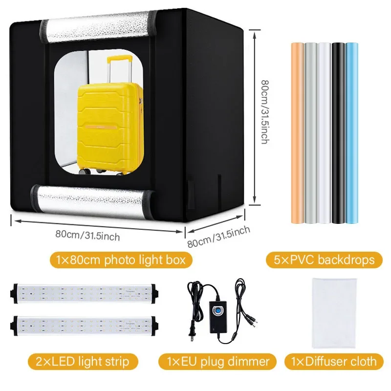 صندوق إضاءة استوديو فاخر ٦٠ سم