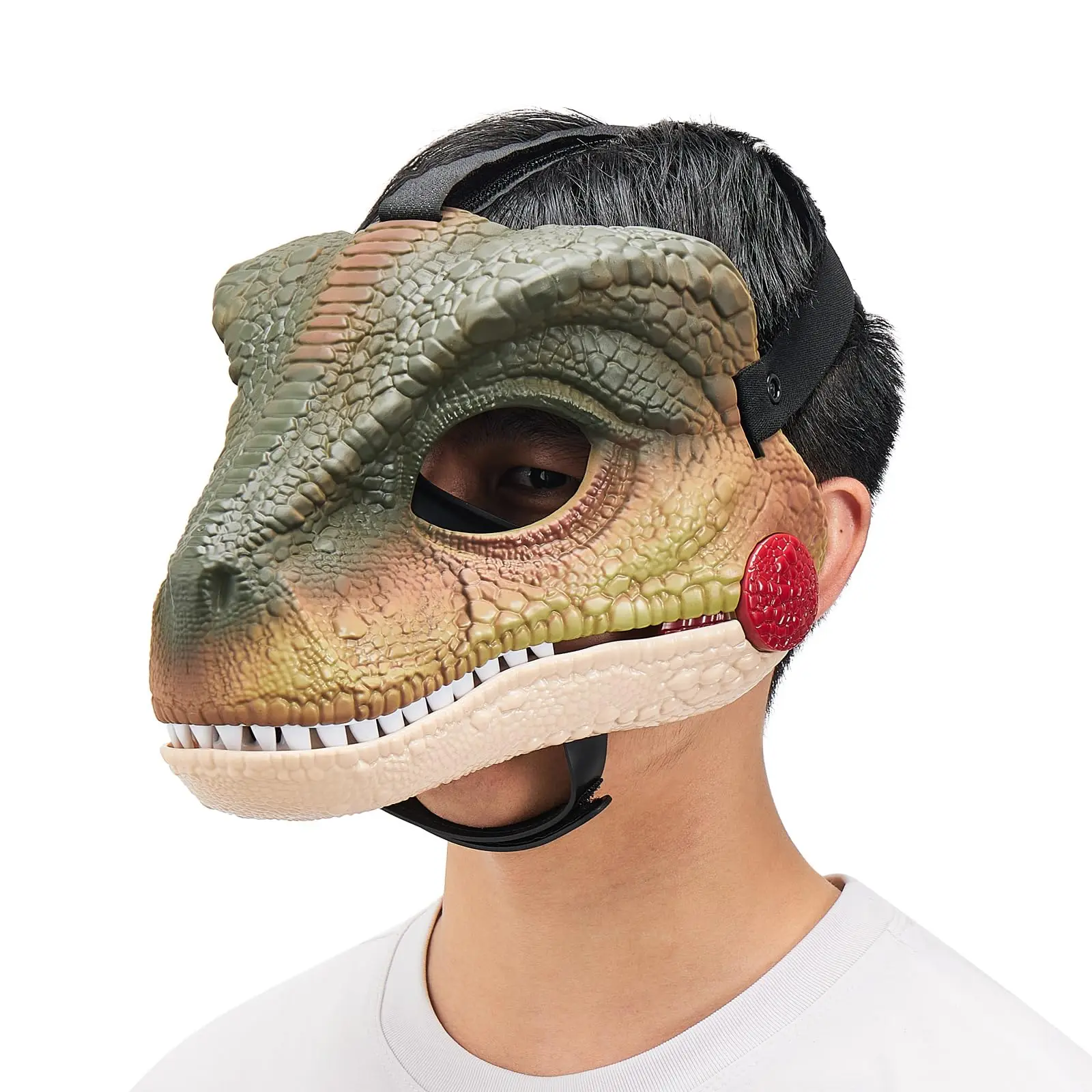 Funny Dinosaur Mask - Movable Jaw Halloween Cosplay Prop