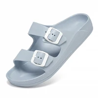 Summer Women Lightweight Rubber Slippers Clogs Garden Shoes Beach Sandals Indoor Home Slides Soft Free shipping Big Size 43 44 1