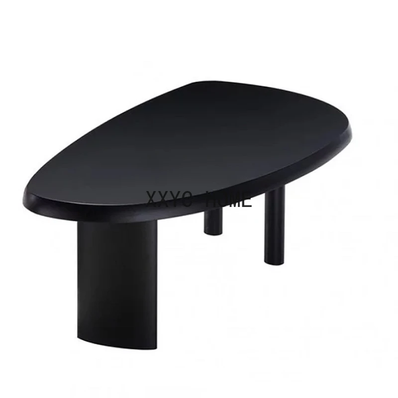 

Nordic Modern Log Dining Table Conference Simple Living Room Reception Conference