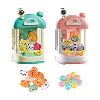 Little Doll Claw Machine Automatic Electric Operated Play Game Mini Claw Catch Toy Parent-child Interactive Toy Gift For Kids 1