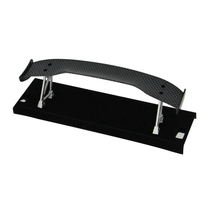 1/10 RC Drift Car On-Road Racing Car Carbon Fiber Tail Wing Rear Spoiler Upgrades Parts Accessories