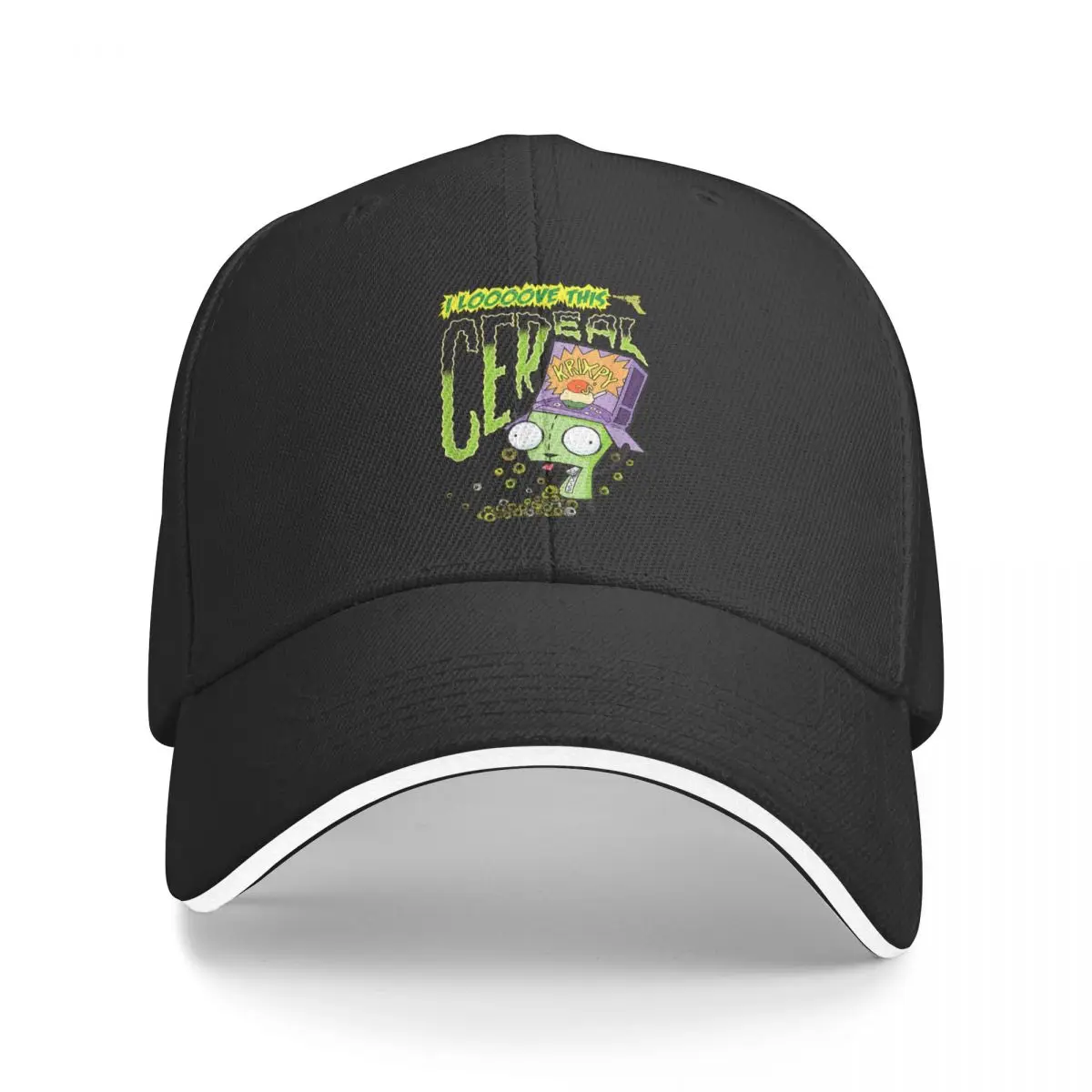 

Alien Invader Zim Baseball Cap Casual Sandwich Caps Unisex Style Adjustable Hats Cap Outdoor