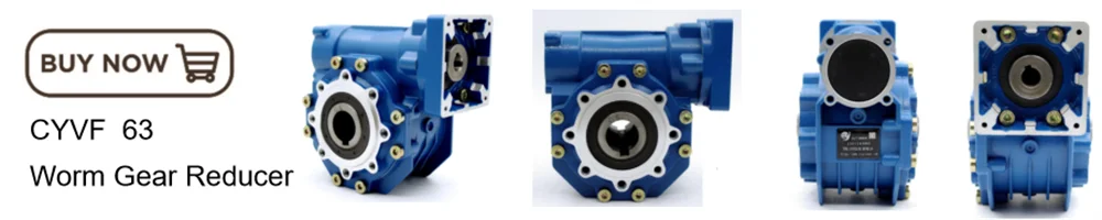 Description Picture 5 of itemCYAutoman Worm Gearbox Reducer NMVF110   Input 19/24/28/38mm Output 42mm Ratio 5:1/100:1  Free maintenance  Speed  Gear