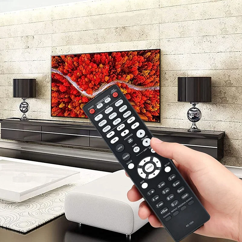 Telecomando Rc-1234 Cd Per Sostituzione Telecomando Amplificatore Di Potenza Denon Pma-600Ne Dcd-600Ne