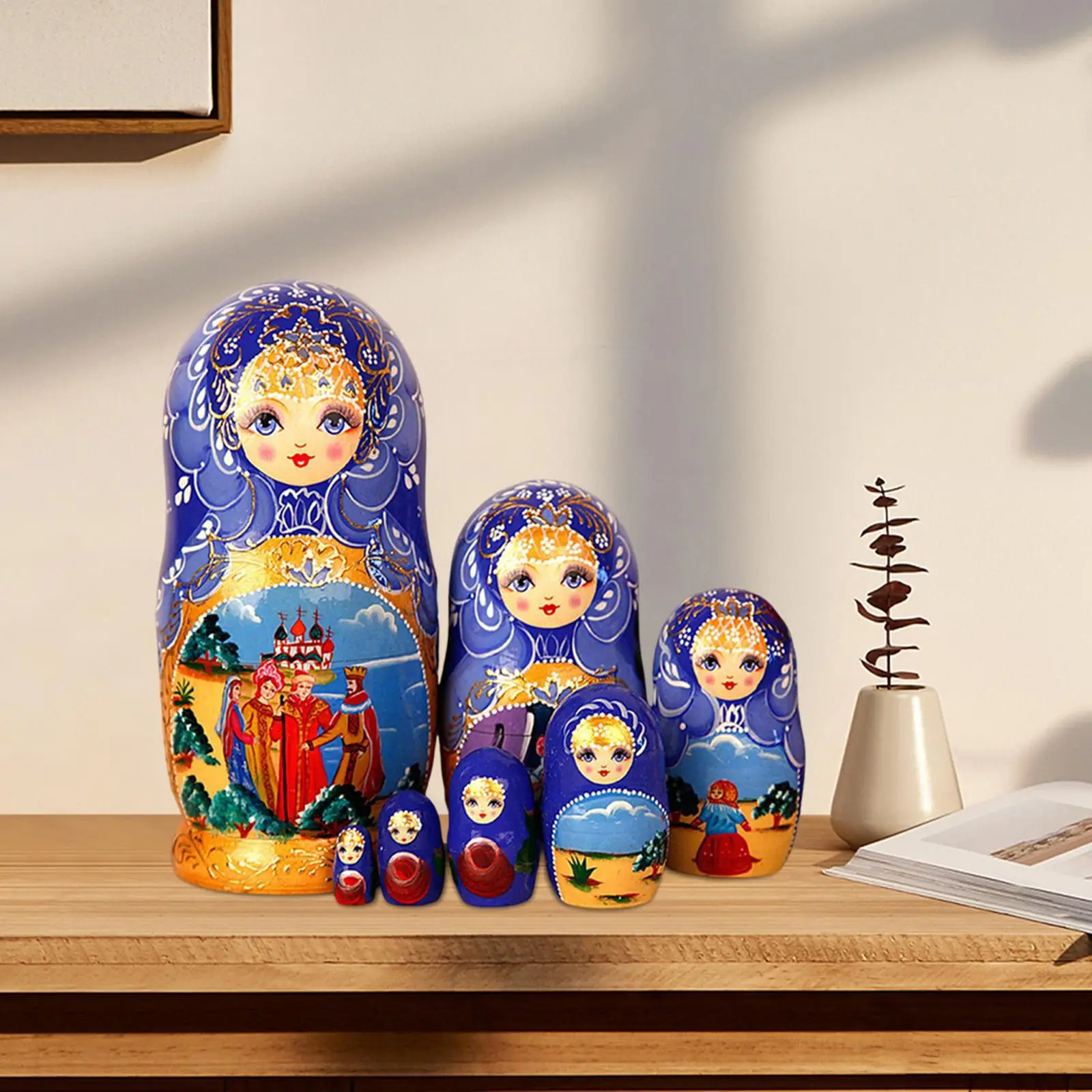 

7 шт., игрушечные фигурки матрешек