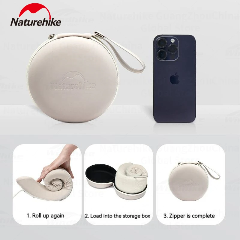 Naturehike Ultralight Neck Pillow Memory Foam for Trip Nap Airplane Sleeping Relaxing Travel Camping U Shaped Pillow Portable