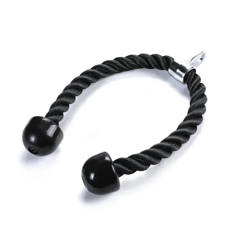 Triceps rope fitness home gym pulldown machine handle biceps triceps back shoulder muscle exerciser 70cm/120cm