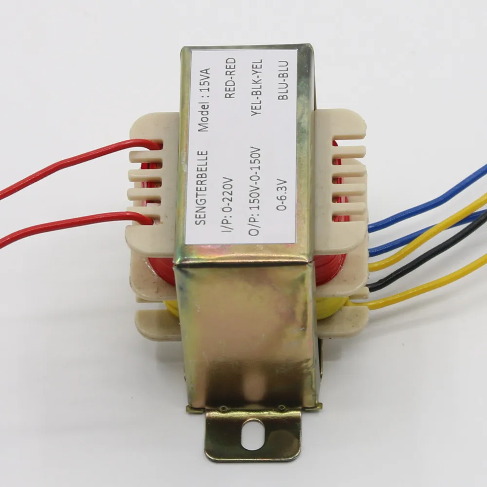 15W Dual 150V Single 6.3V Power Supply Transformer For 6N3 Tube Preamplifier Audio 3