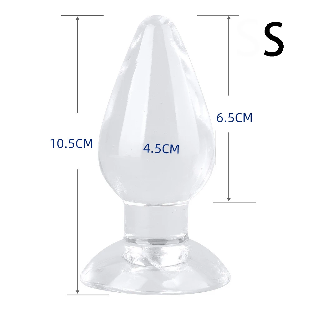 SML Crystal Large Backyard Beads Bolde Større Legetøj Blødt l Butt Plug Sex Tool Analt Legetøj_voghion.com