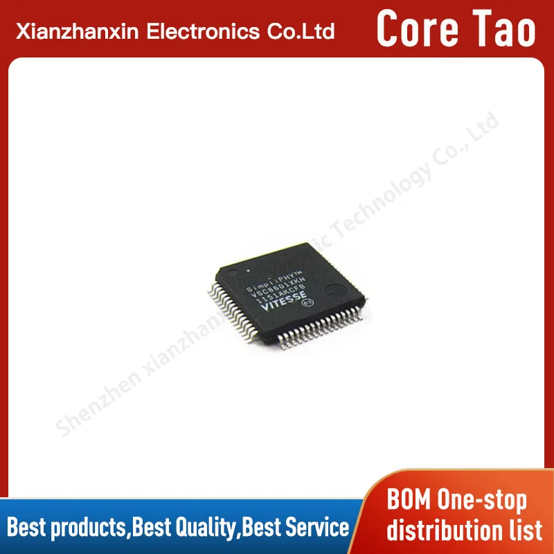 

1pcs/lot VSC8601XKN VSC8601 QFP64 Interface drivers receive channel