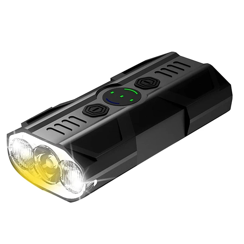 

4000 Lumen Bike Light For Night Riding, Bright Bicycle Headlight With Power Bank Function, Bike Front Light